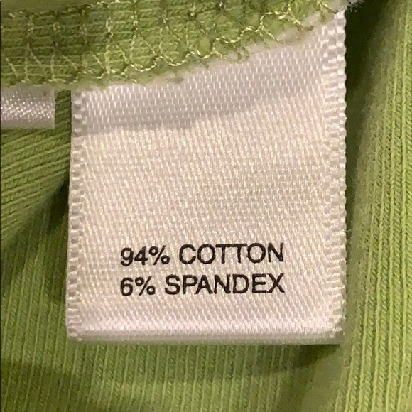 cotton/spandex Ann Taylor v neck short sleeve tee - Picture 9 of 10